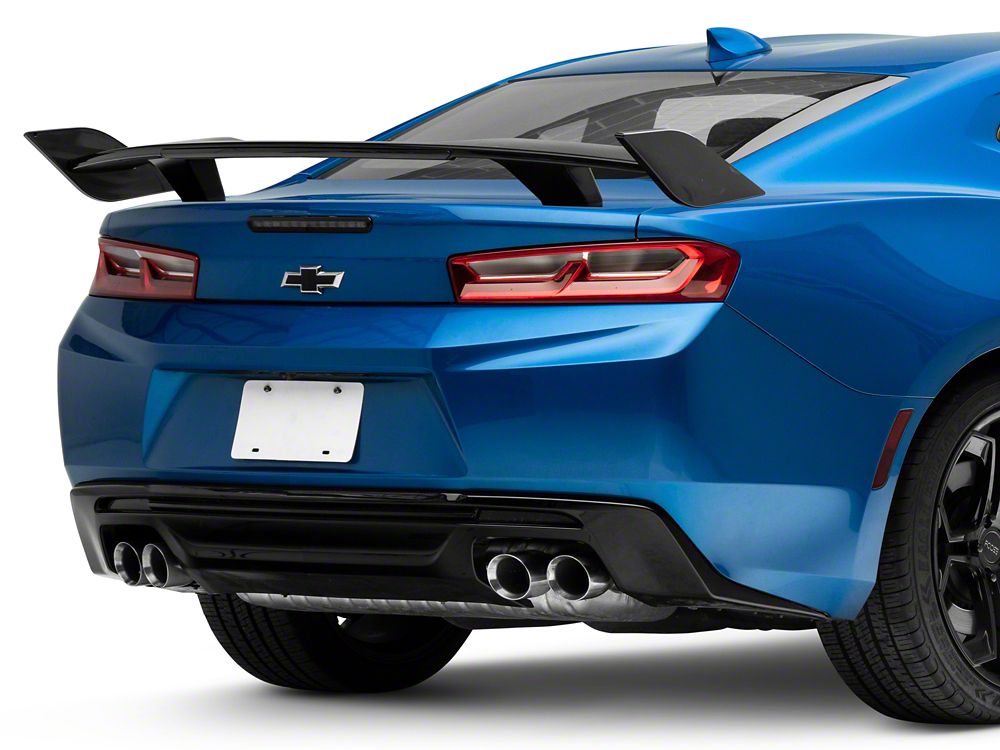 MP Concepts Rear Spoiler; Gloss Black (16-24 Camaro w/o Rear Spoiler Camera)