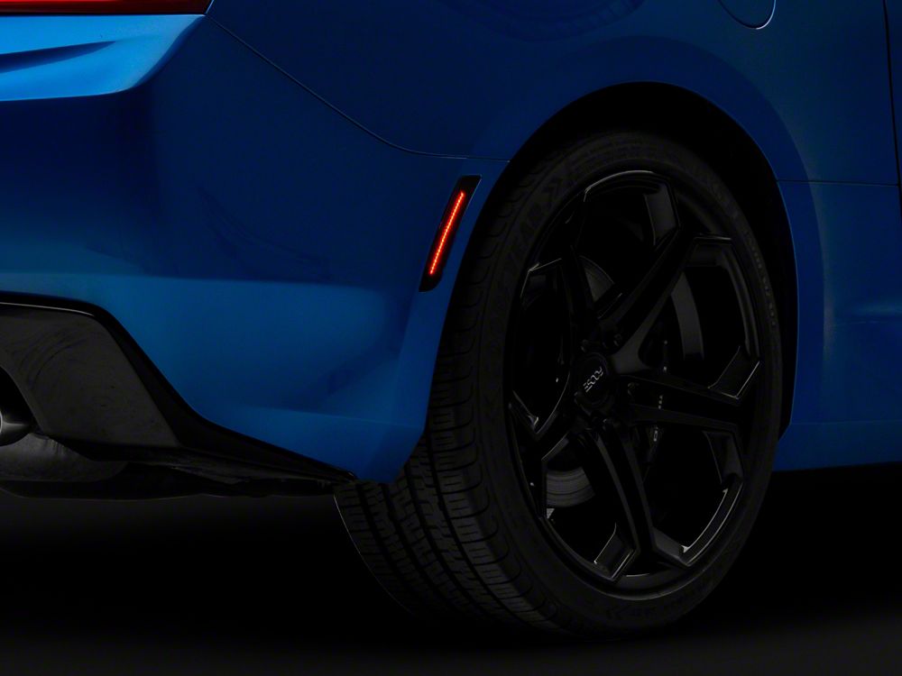 MP Concepts LED Side Marker Lights; Smoked (16-24 Camaro)