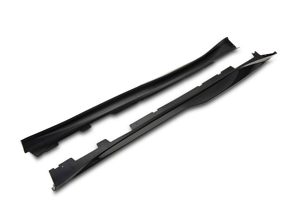 Chin Spoiler and Rocker Panels; Gloss Black (16-24 Camaro, Excluding ZL1)