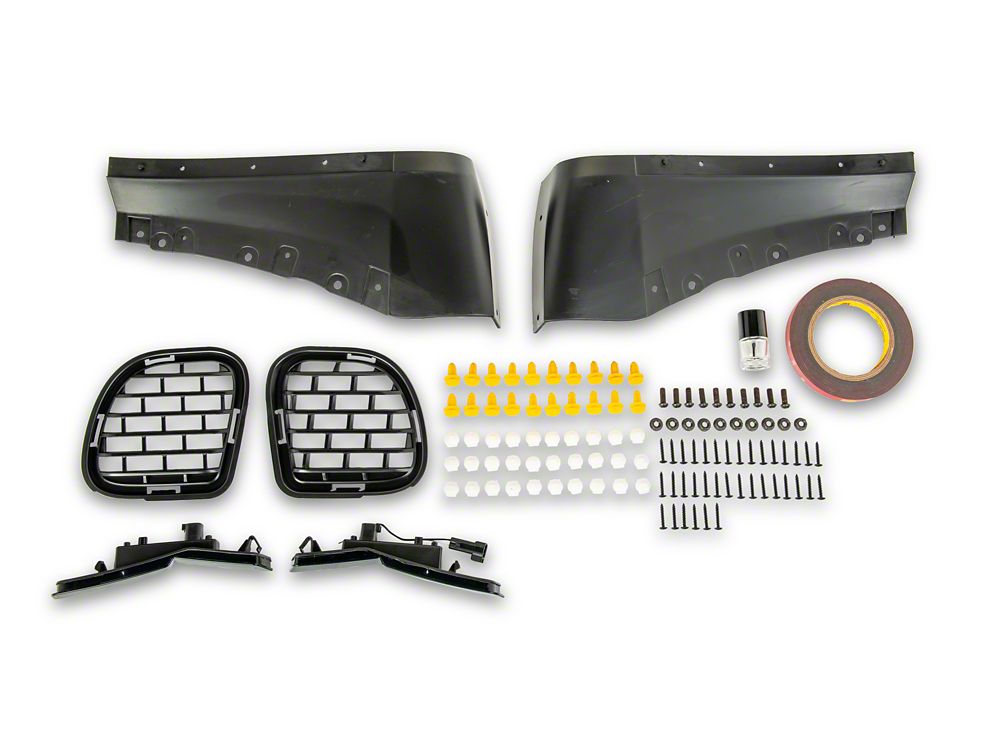 MP Concepts Replacement Body Kit Hardware Kit for CH3932 Only (15-23 Challenger, Excluding Widebody)
