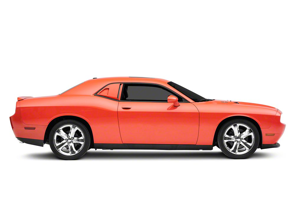 MP Concepts Quarter Window Scoops; Unpainted (08-23 Challenger)