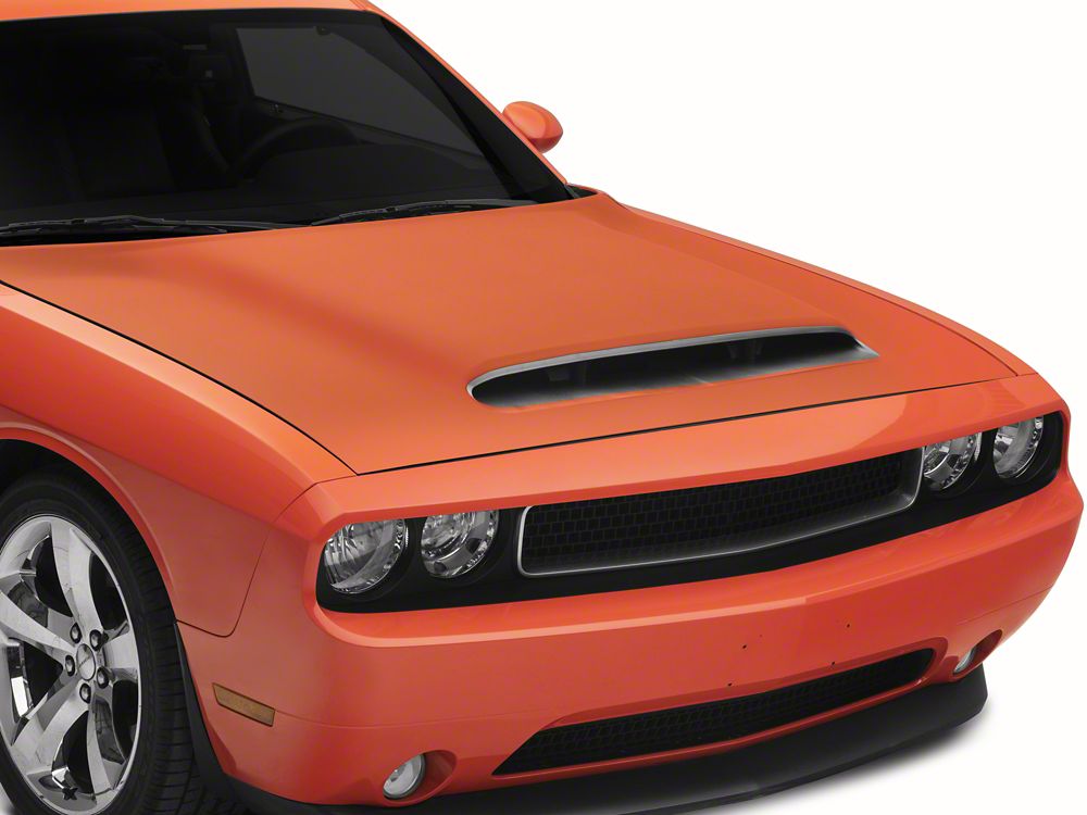 MP Concepts Aluminum Demon Style Hood; Unpainted (08-23 Challenger)