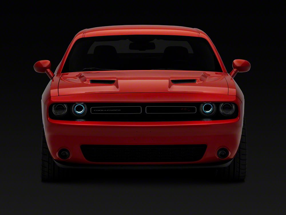 MP Concepts Demon Style LED Halo Headlight Inserts (15-23 Challenger)