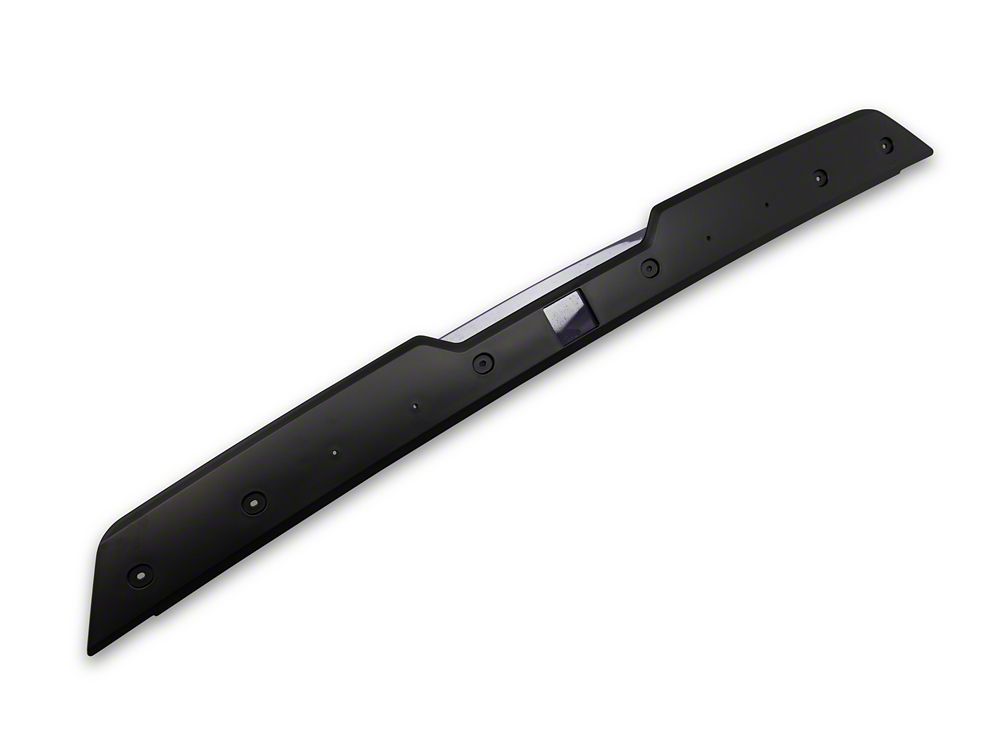 MP Concepts 2-Piece Wicker Bill Rear Spoiler; Matte Black (15-23 Challenger)