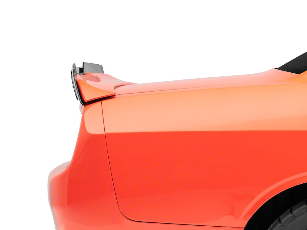 MP Concepts 2-Piece Wicker Bill Rear Spoiler; Gloss Black (15-23 Challenger)