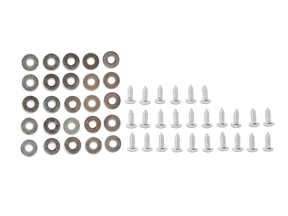 MP Concepts Replacement Chin Spoiler Hardware Kit for CR4598 Only (15-23 Charger SRT; 17-18 Charger R/T 392; 19-23 Charger GT & Scat Pack, Excluding Widebody)