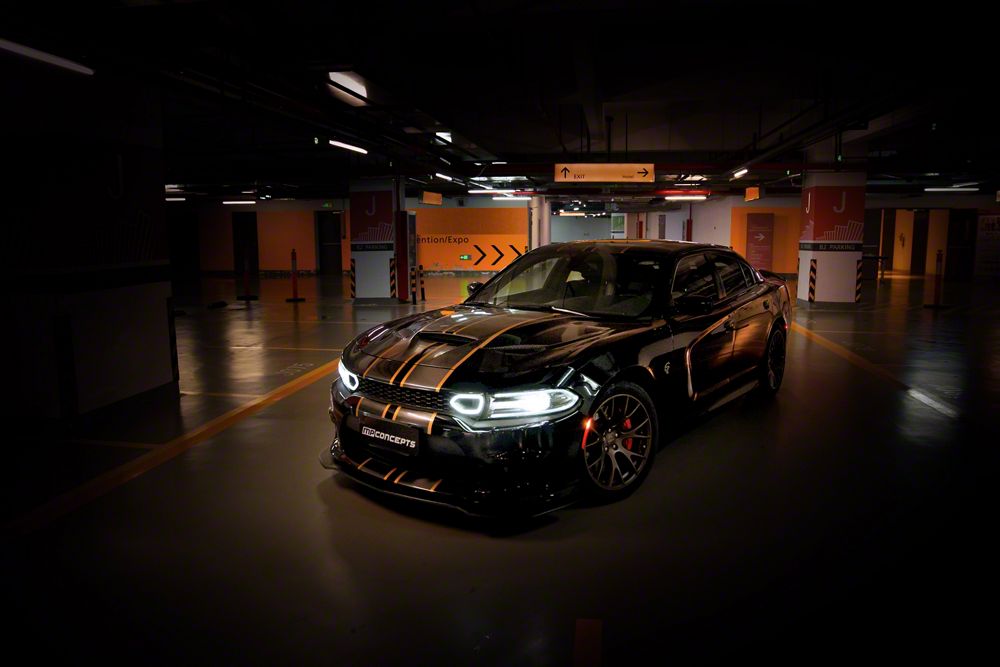 MP Concepts Upper Grille with LED Lighting (15-23 Charger SRT; 17-18 Charger R/T 392; 19-23 Charger GT & Scat Pack, Excluding Widebody)