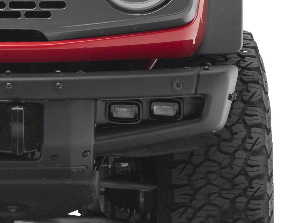 MP Concepts LED Fog Light Kit; White (21-25 Bronco w/ Modular Front Bumper)