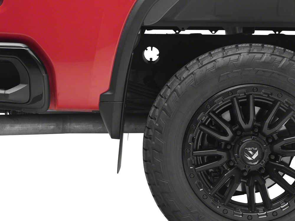 MP Concepts Mud Flaps; Front and Rear (Universal; Some Adaptation May Be Required)