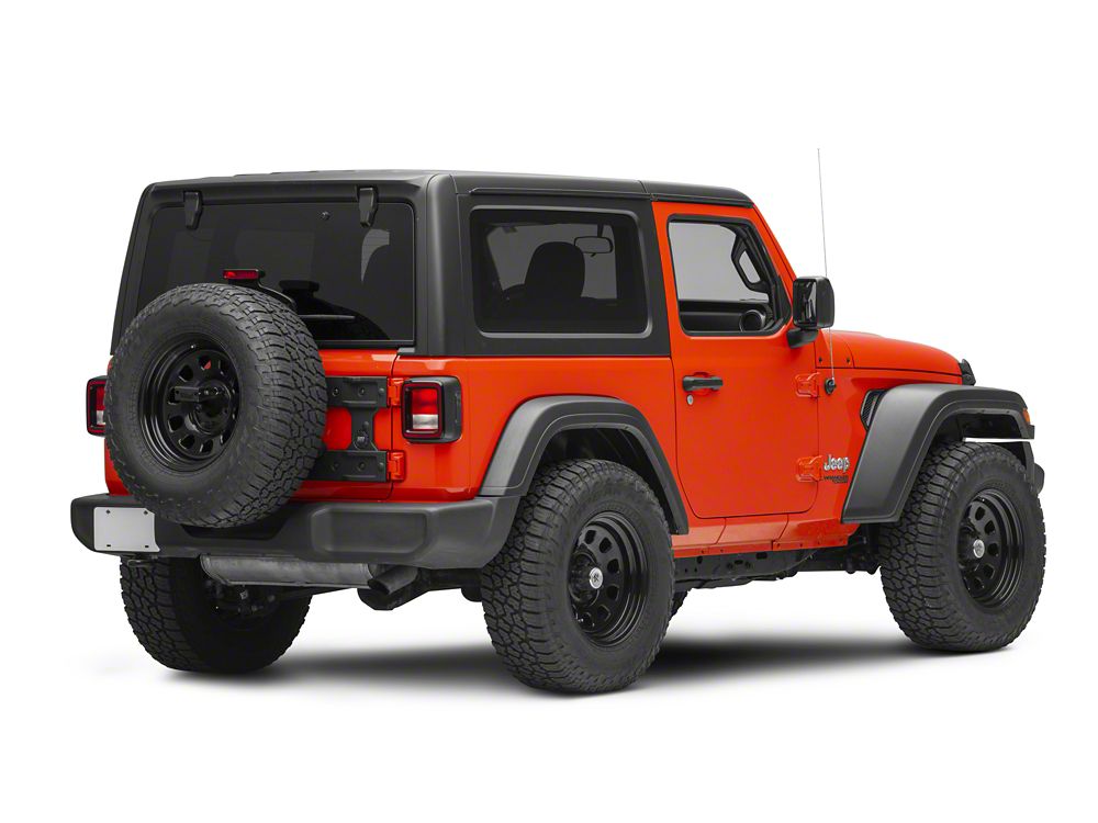MP Concepts Tailgate Reinforcement and Oversize Spare Tire Carrier Mounting Bracket Kit (18-25 Jeep Wrangler JL)