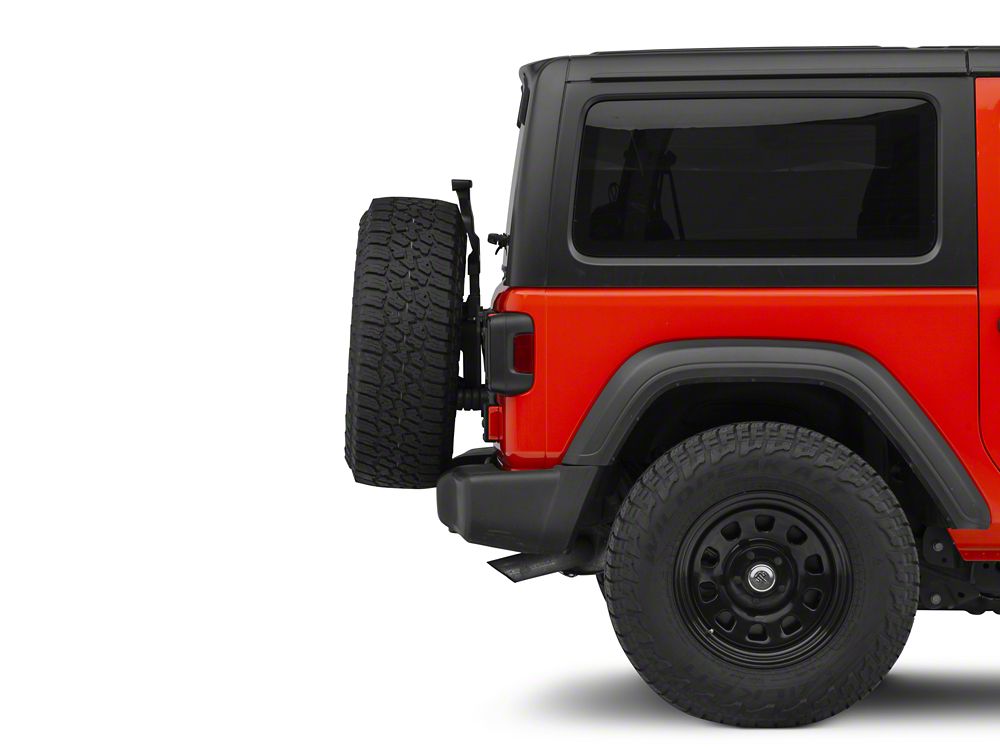 MP Concepts Tailgate Reinforcement and Oversize Spare Tire Carrier Mounting Bracket Kit (18-25 Jeep Wrangler JL)