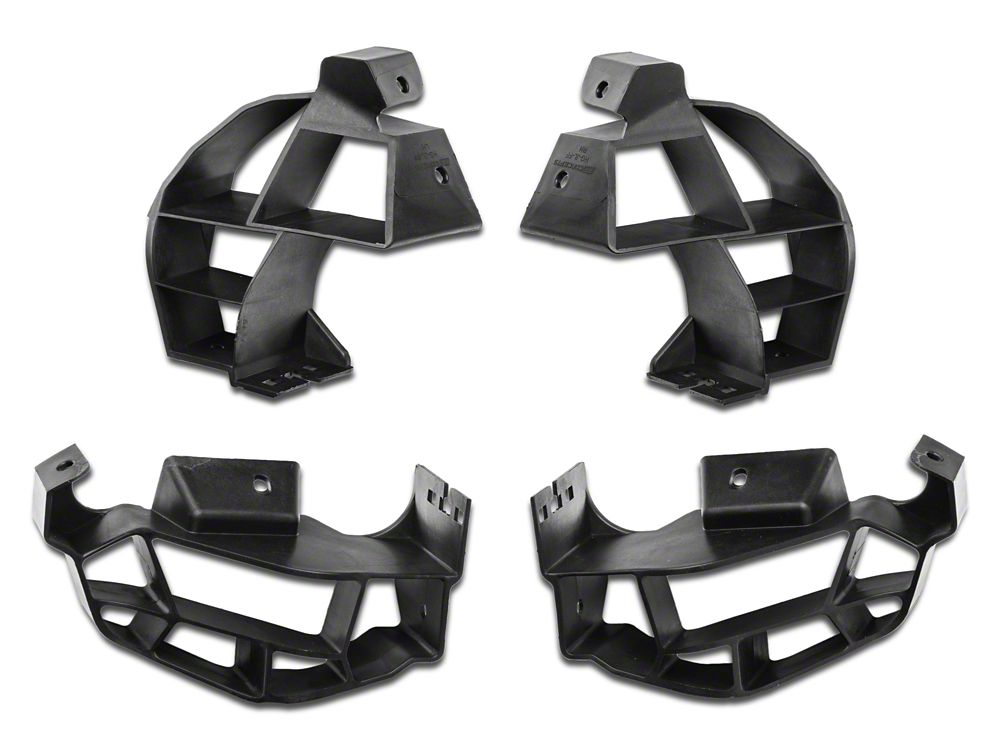 MP Concepts High Clearance Fender Flares; Rear (18-25 Jeep Wrangler JL, Excluding 4xe)