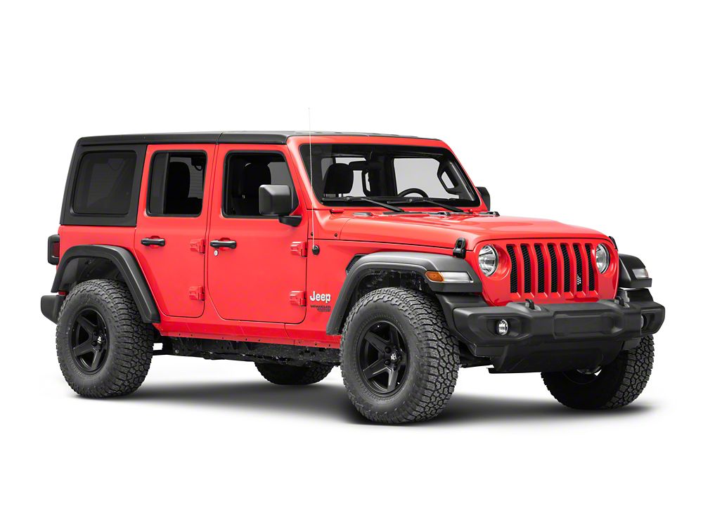 MP Concepts High Clearance Fender Flares; Rear (18-25 Jeep Wrangler JL, Excluding 4xe)