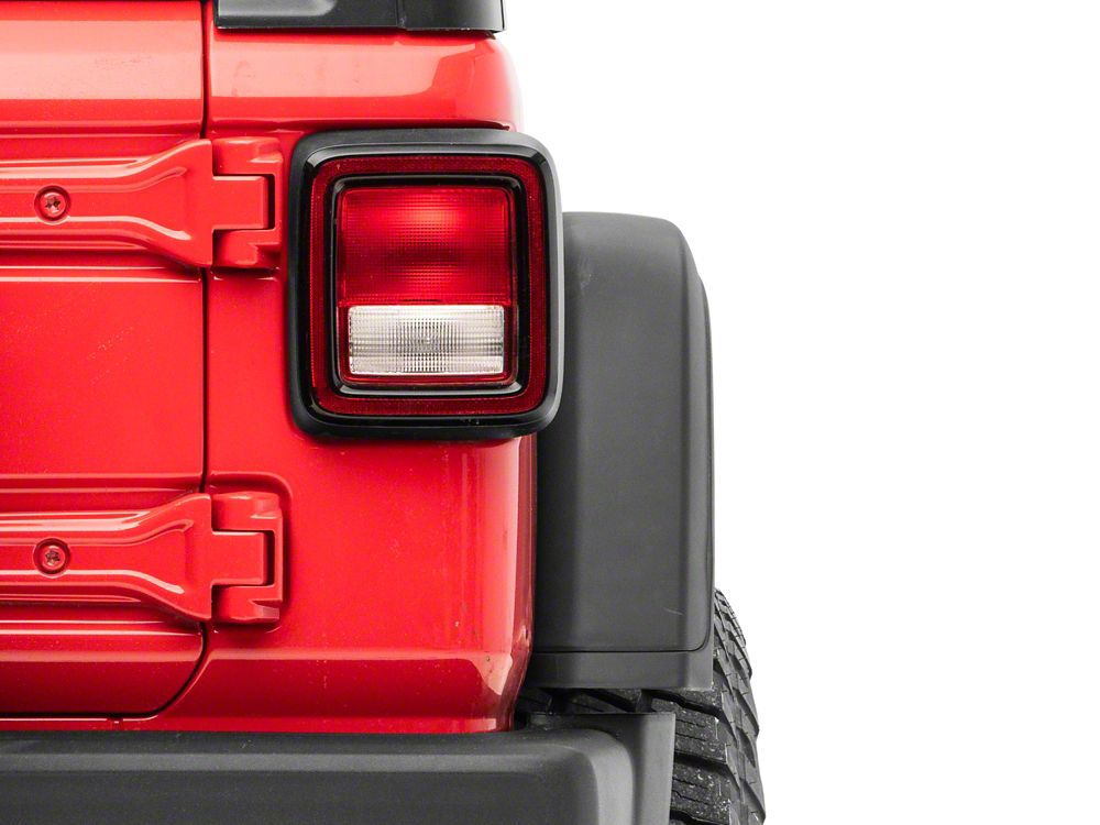 MP Concepts High Clearance Fender Flares; Rear (18-25 Jeep Wrangler JL, Excluding 4xe)