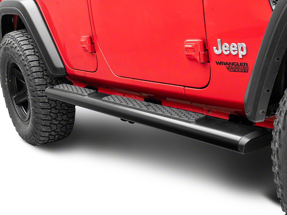 MP Concepts Aluminum Side Step Bars (18-25 Jeep Wrangler JL 4-Door)