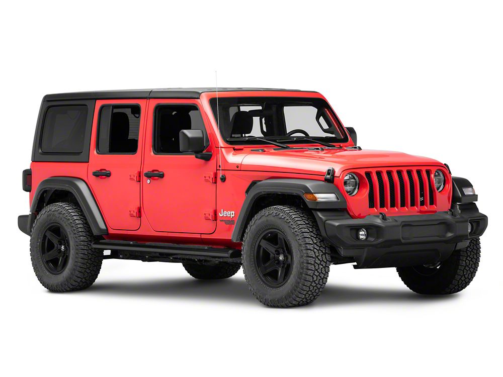 MP Concepts Aluminum Side Step Bars (18-25 Jeep Wrangler JL 4-Door)