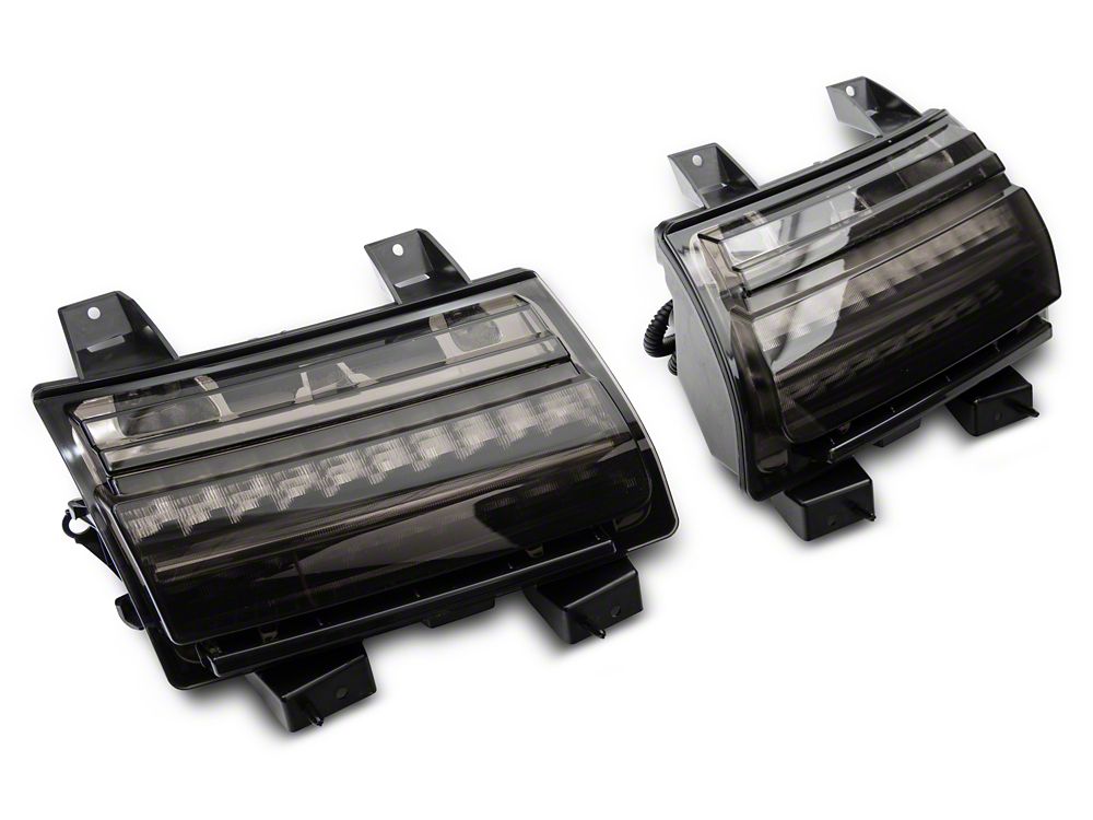 MP Concepts Sequential Turn Signals; Smoked (18-25 Jeep Wrangler JL w/ Factory LED Turn Signals, Excluding Sport)