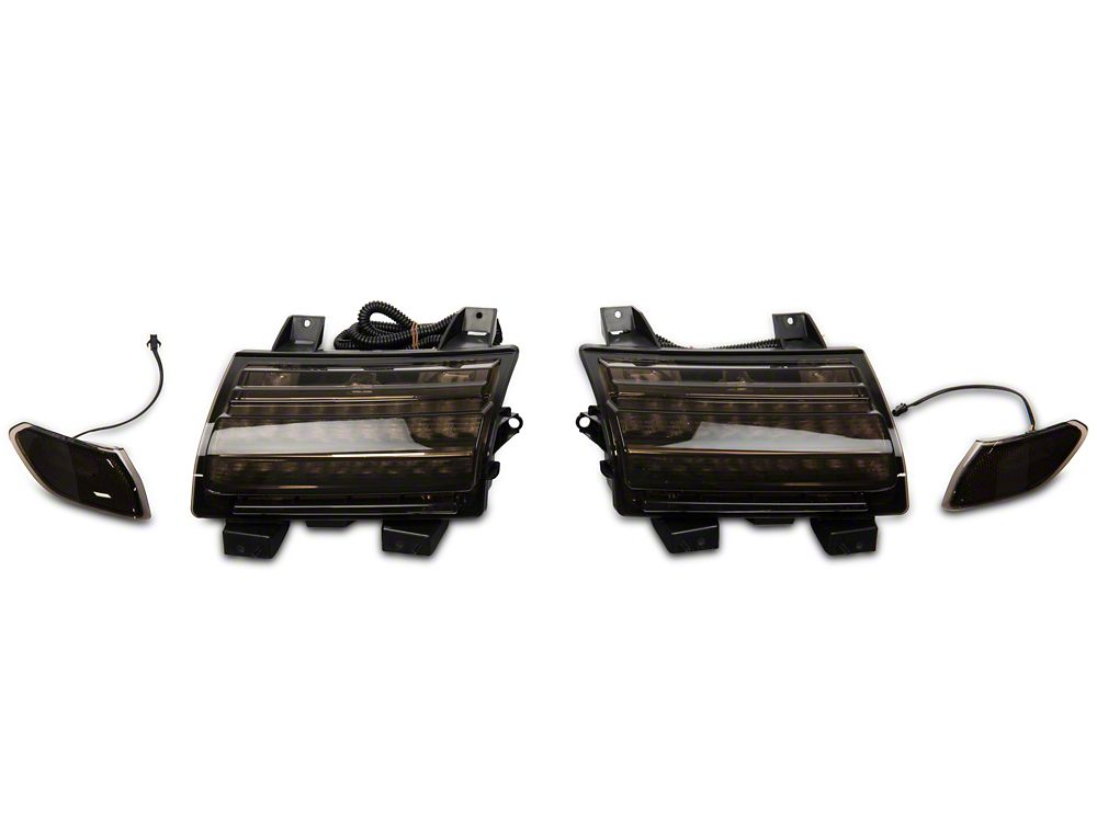 MP Concepts JL Style Front Fender Flares with Sequential Turn Signals (07-18 Jeep Wrangler JK)