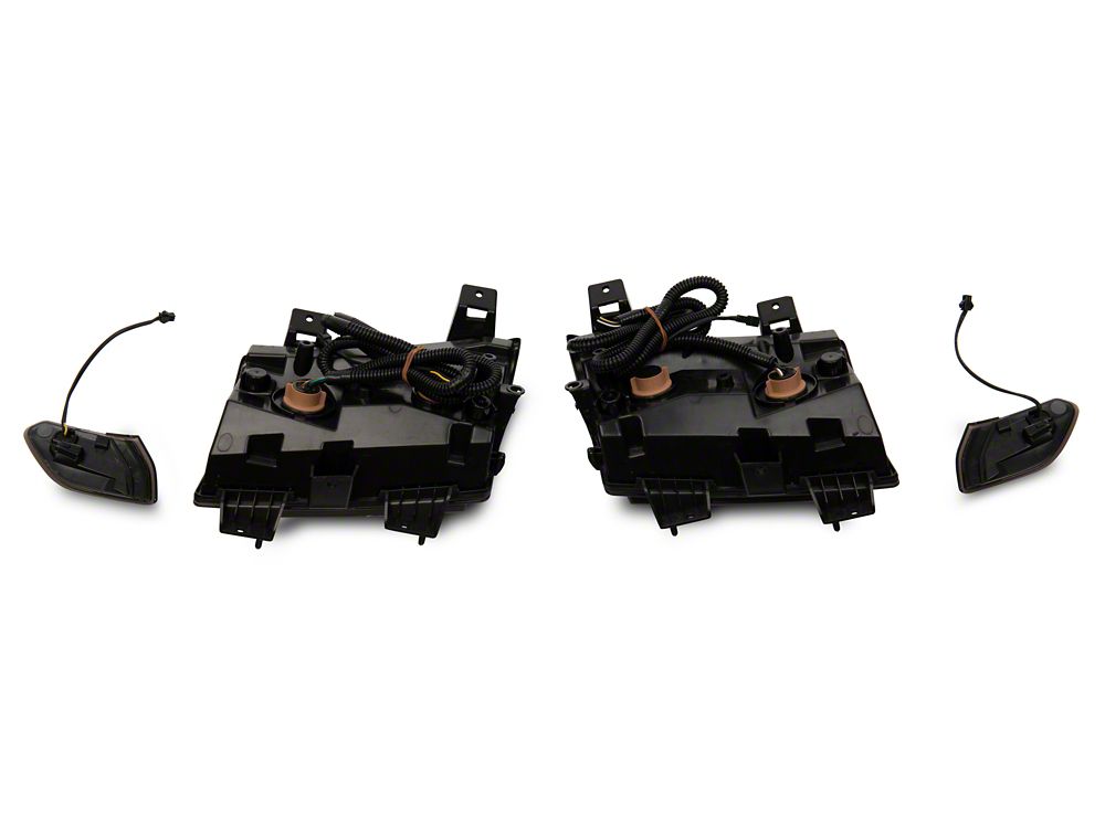 MP Concepts JL Style Front Fender Flares with Sequential Turn Signals (07-18 Jeep Wrangler JK)