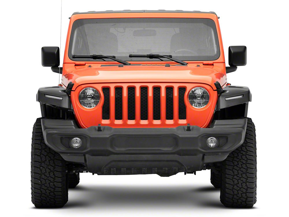 MP Concepts Thanos Front Fender Flares with DRL (18-25 Jeep Wrangler JL)