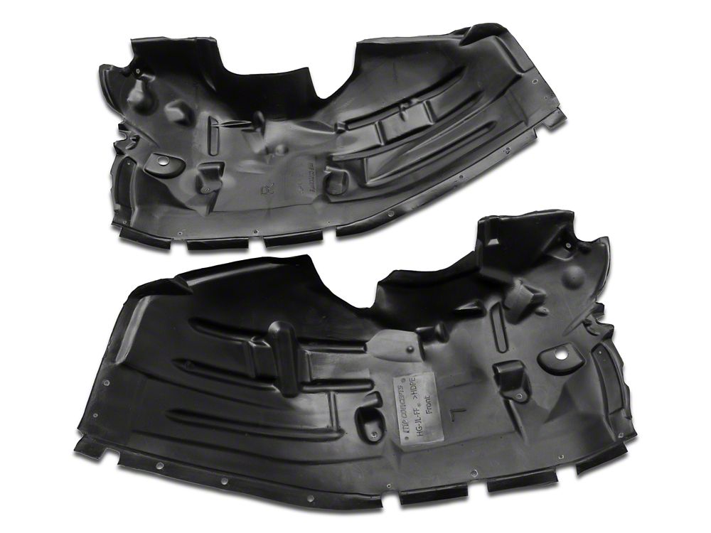 MP Concepts High Clearance Fender Flares with Sequential Turn Signals; Front (18-25 Jeep Wrangler JL)