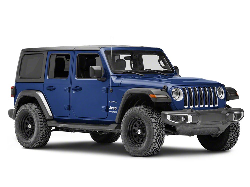 MP Concepts High Clearance Fender Flares with Sequential Turn Signals; Front (18-25 Jeep Wrangler JL)
