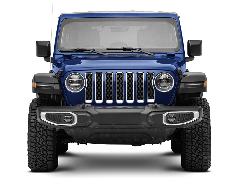 MP Concepts High Clearance Fender Flares with Sequential Turn Signals; Front (18-25 Jeep Wrangler JL)