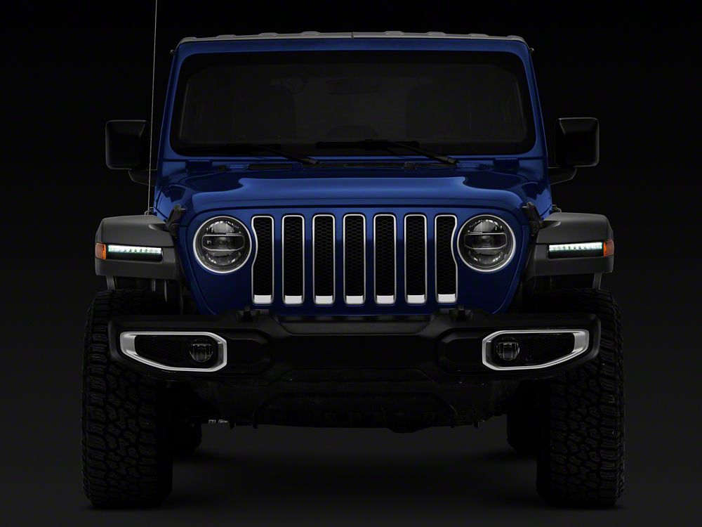 MP Concepts High Clearance Fender Flares with Sequential Turn Signals; Front (18-25 Jeep Wrangler JL)