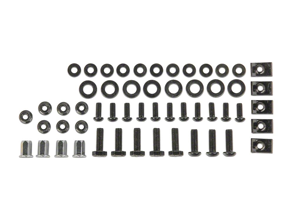 MP Concepts Replacement Bumper Hardware Kit for J138357-JL Only (18-25 Jeep Wrangler JL)