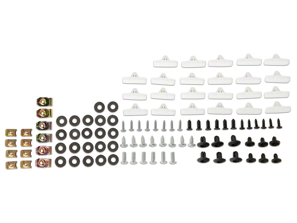 MP Concepts Replacement Fender Flare Hardware Kit for J141993 Only (07-18 Jeep Wrangler JK)