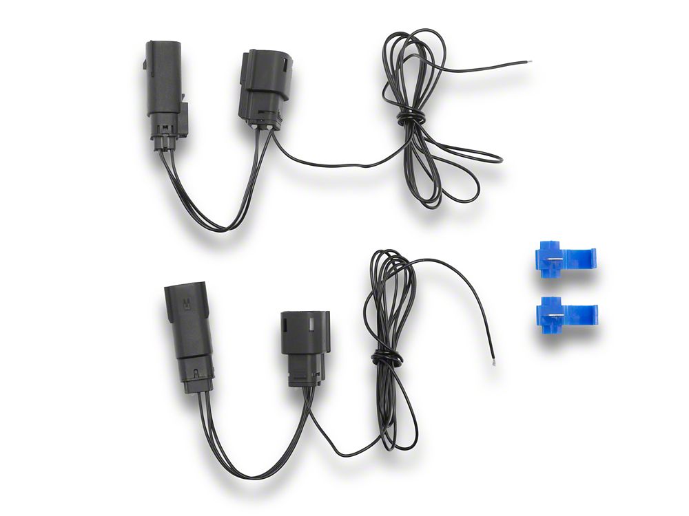 MP Concepts Apollo LED Headlights; Black Housing; Clear Lens (18-25 Jeep Wrangler JL)