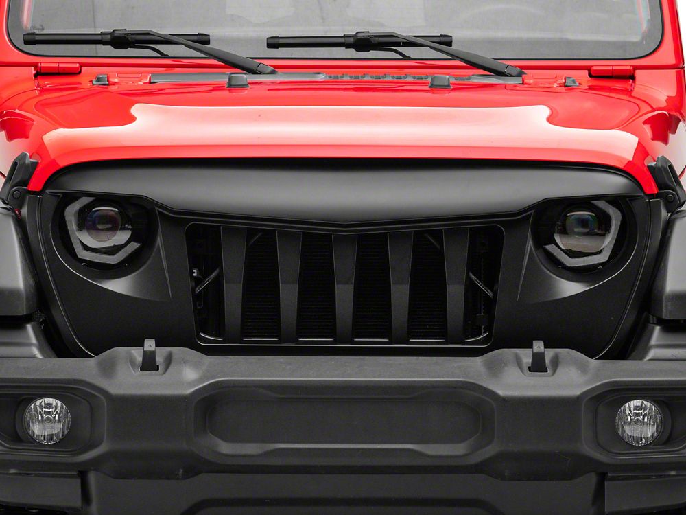 MP Concepts Thanos Grille with LED Headlights (18-25 Jeep Wrangler JL w/o TrailCam)