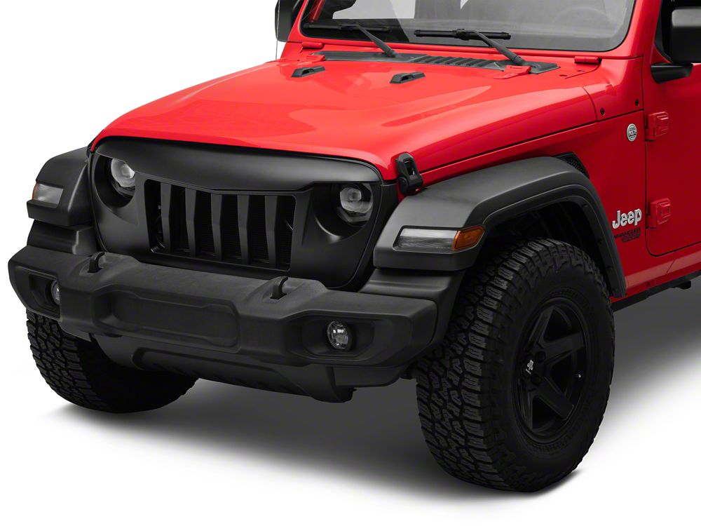 MP Concepts Thanos Grille with LED Headlights (18-25 Jeep Wrangler JL w/o TrailCam)