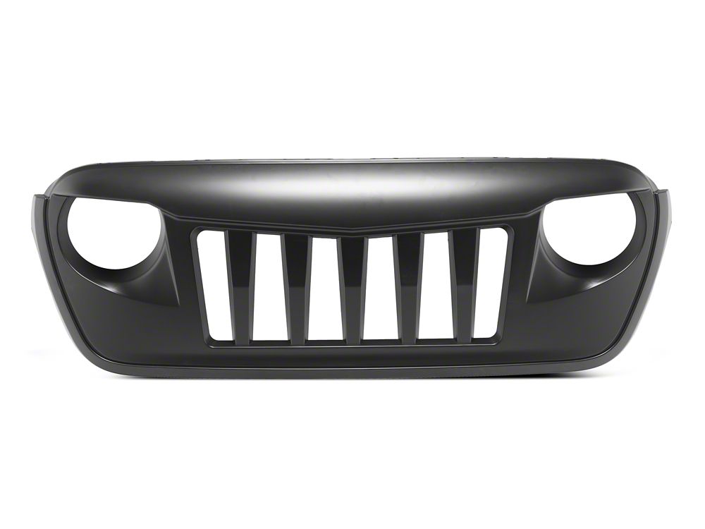 MP Concepts Thanos Grille with LED Headlights (18-25 Jeep Wrangler JL w/o TrailCam)