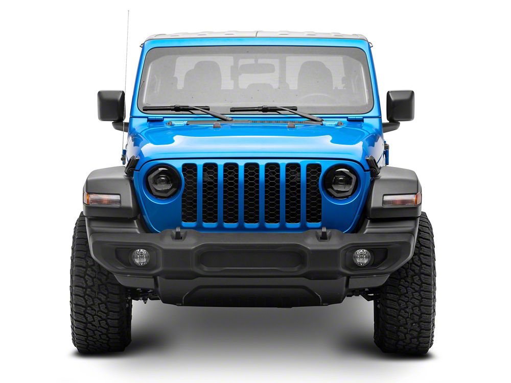 MP Concepts Thanos LED Headlights; Black Housing; Clear Lens (20-25 Jeep Gladiator JT)