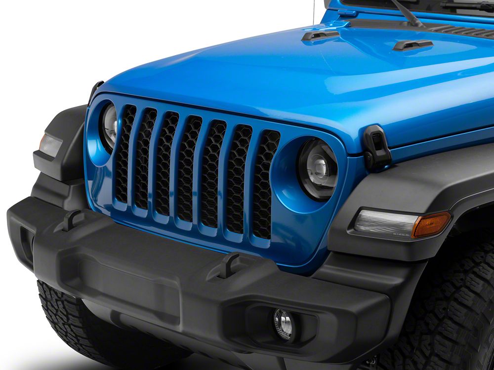 MP Concepts Thanos LED Headlights; Black Housing; Clear Lens (20-25 Jeep Gladiator JT)