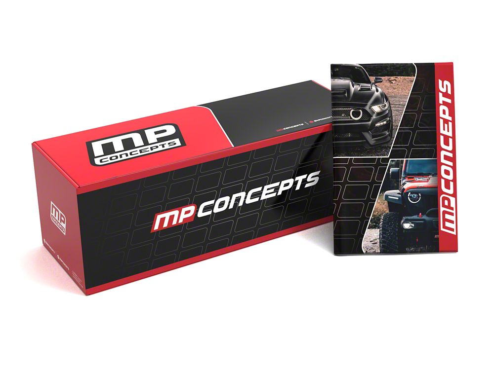 MP Concepts Aluminum GT500 Style Hood; Unpainted (18-23 Mustang GT, EcoBoost)