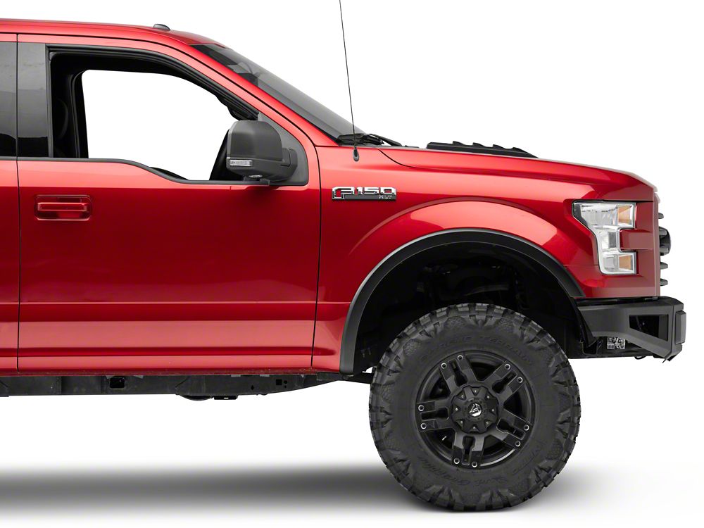 MP Concepts Hood Scoop; Matte Black (15-20 F-150, Excluding Raptor)