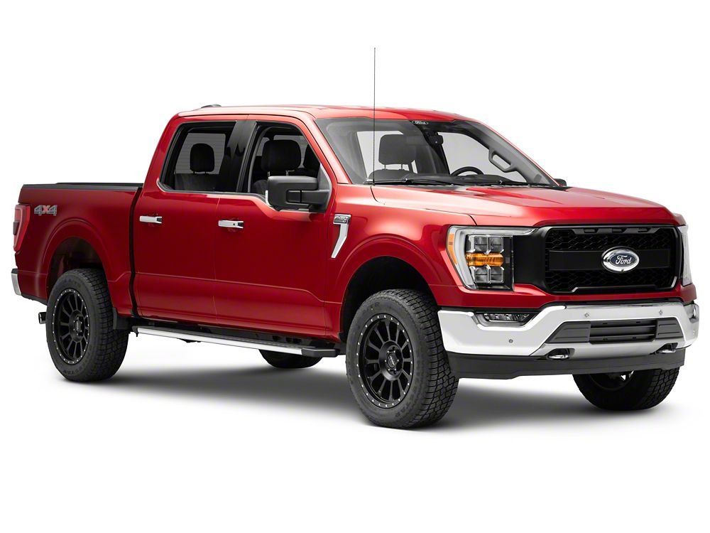 MP Concepts Upper Replacement Grille with LED Lighting; Matte Black (21-23 F-150, Excluding Raptor & Tremor)