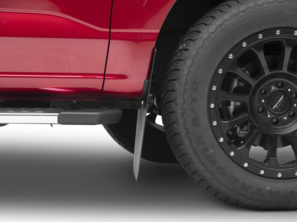 MP Concepts Mud Flaps; Front and Rear (Universal; Some Adaptation May Be Required)
