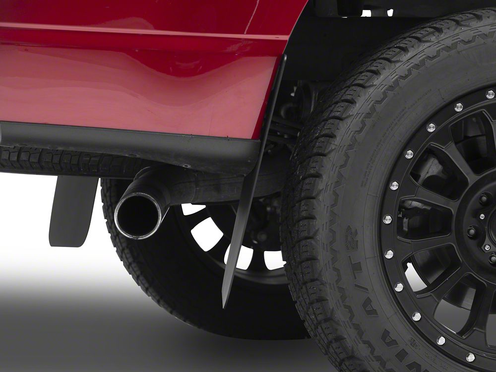 MP Concepts Mud Flaps; Front and Rear (Universal; Some Adaptation May Be Required)