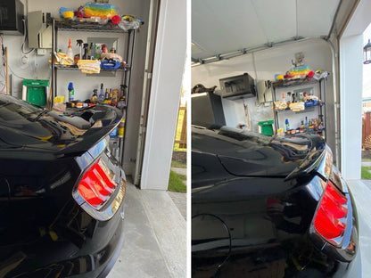 MP Concepts GT500 Style Rear Spoiler; Primed (15-23 Mustang Fastback)