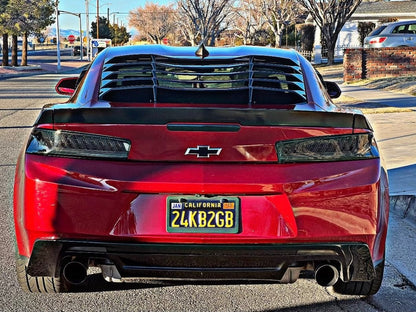 MP Concepts ZL1 Style Rear Diffuser; Gloss Black (16-24 Camaro)