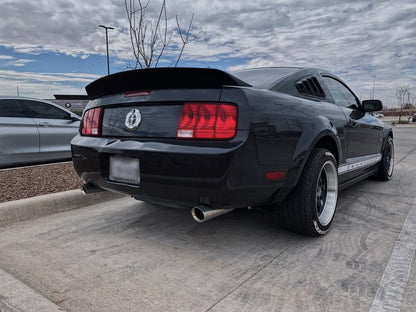 MP Concepts Ducktail Rear Spoiler; Matte Black (05-09 Mustang)