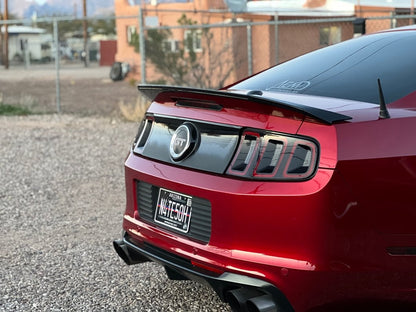 MP Concepts GT500 Style Rear Spoiler; Gloss Black (10-14 Mustang)