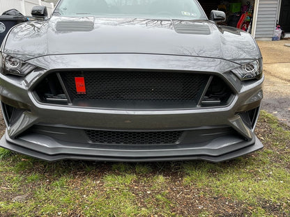 MP Concepts Upper Grille; Black (18-23 Mustang GT, EcoBoost)