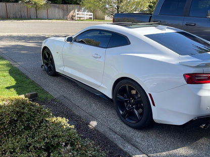MP Concepts Rocker Panels; Gloss Black (16-24 Camaro)