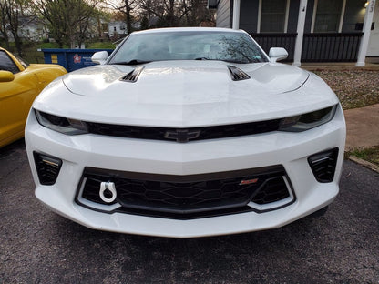 MP Concepts SS 50 Years Style Grille with LED Lighting; Silver (16-18 Camaro SS)