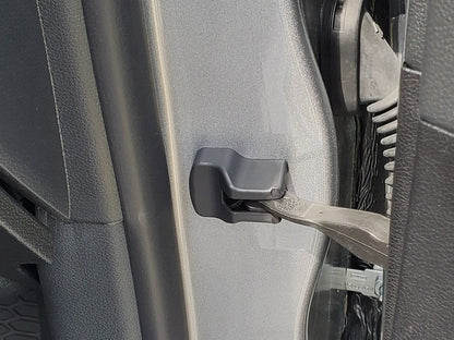 MP Concepts Door Hinge Cover Set; Black (15-25 Mustang)