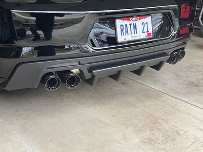 MP Concepts Rear Diffuser with Fins (16-24 Camaro)